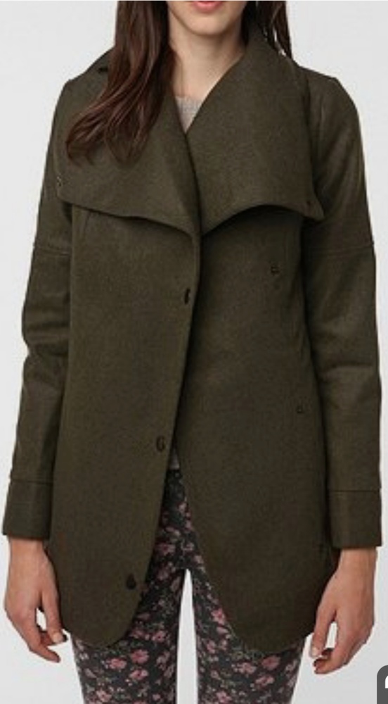 Urban outfitters LAB:CO Funnel Neck Coat